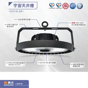 安心買~舞光 LED 100W 宇宙 天井燈 工廠 吊燈 高天井燈 防水 IP66 節能標章 白光