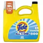 Tide Simply All-In-One Liquid Detergent Refreshing Breeze Scent 117floz 89 Loads