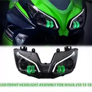 KT Full LED Headlight for Kawasaki Ninja 250 Ninja 300 2013-2018
