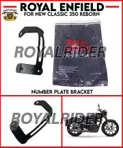 Fits Royal Enfield ''NUMBER PLATE BRACKET'' For New Classic 350 REBORN (for: Royal Enfield)