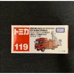 [小樂]蝦皮代開發票 日版 TOMICA 多美 消防車 救助車 119 MORITA 模型車 紅白盒