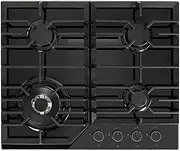 Kernau KGH 6431 T CI B, Gas hob, Black