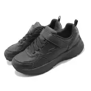 Skechers Go Run Consistent-Recess Runner Black Strap Kids Running 302604-LBBK