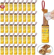 [Glovv] 40 Pack Fly Trap, Fly Traps Outdoor, Fruit Fly Trap for House Indoor, Fly Strips Indoor Sticky Hanging, Insect & Bug Fly Glue Paper Tape Ribbon Catcher for Gnat, Mosquito