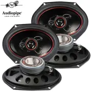 Audiopipe 6x8" 3-Way CSL Series Coaxial Car Speakers 300 Watts (2-Pairs)