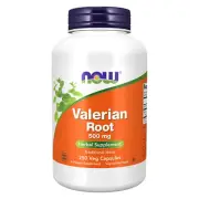 NOW FOODS Valerian Root 500 mg 250 Veg Capsules