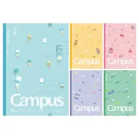 在飛比找momo購物網優惠-【KOKUYO】Campus點線筆記本B5(點心5入)