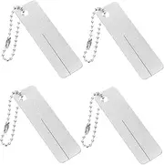 BESPORTBLE 4-Piece Set Fish Hook Sharpener Mini Fishing Hook File Portable Fishing Tool