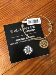 Alex and Ani Boston Bruins Gold Expandable Bracelet (+) Energy