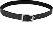 Joyzan Spur Strap, Leather Horse Strap Neck Strap Flat Bridle Curb Strap Tie Down Horse Strap Accessories Adjustable Metal Buckle for Cowboy Riding Horse