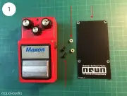 Bottom Plate Replacement Kit For Ibanez and Maxon Guitar Pedals