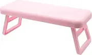 JAYIOLA Nail Arm Rest,Manicure Hand Rest Stand,Professional,Hand Cushion,Nail Table Mat,Nail Pillow Hand Rest for Nail Techs Use, pink