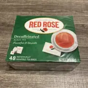 Red Rose Decaf Black Tea - 09/06/2024 - Factory Sealed