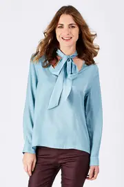 Niue Neck Tie Shirt--FTB-11452TWFA