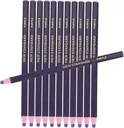 CAXUSD 12pcs Tear String Crayon Pencils Hand-torn Quilt Block Markers Non-sharpening Coloring Supplies for All Ages