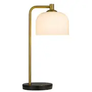 Hoff Table Lamp Antique Gold Iron Black Marble - HOFF TL-BKOM