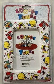 VTG 1994 Looney Tunes Decorel Photo Frame Bugs Bunny Tweety Sylvester Daffy Duck
