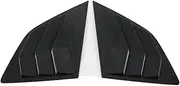 Compatible For BYD SONG PLUS 2020 2021 2022 Exterior Accessories Rear Window Blinds Side Louvers Vent Rear Window Louvers Cover Trim(Carbon fiber)