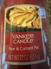 RARE Pear & Currant Pie Yankee Candle!! ONLY 1 On eBay!!