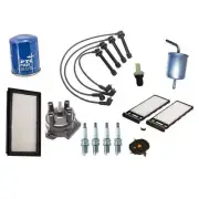 Tune Up Kit Wires Distributor Cap Rotor Spark Plugs for Nissan Altima 1998-2001 (for: Nissan)