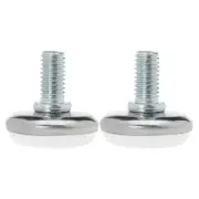 M8 x 13 x 30mm Leveling Feet Adjustable Leveler for Desk Chair Machine Leg 2pcs
