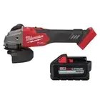 Milwaukee Power Tool Angle Grinder 18V Li-Ion Brushless Cordless w/ 6 Ah Battery