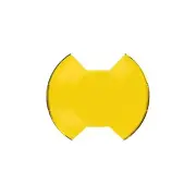SlimLite 8" LED - Light Shield - SAE Driving - Selective Yellow