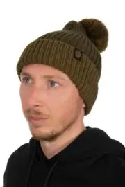 Fox Bobble Heavy Hat Olive / Carp Fishing Clothing