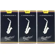 Vandoren Traditional Alto Saxophone Reeds - 3.5 (30-pack)