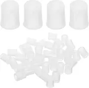 minkissy 100pcs Perfume Refill Pump Tools Extraction Adapters Plastic Perfume Dispenser Tools for Perfumes Transfer to Empty Bottles, Syring-e Not Included