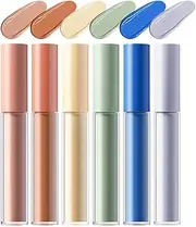 under eye concealer - waterproof concealer | coverage makeup | 6 Colors Optional Makeup Liquid, Buildable Face Contour Stick for Travel, Outdoor, Long-Wearing, Waterproof Finish