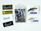 Mustad Z-Steel 7691Z 11/0 Southern Tuna Big Game hook 2 Mustad Patches & Sticker