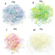 Mixed Moon Star Resin Fillings Pearl Bow Heart Flatback Resin Cabochons Fillers
