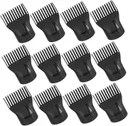 CRILSTYLEO Sturdy Hair Dryer Comb Attachment 15 Pcs Diffuser Combs for Hair Dryer and Hair Dryer Accessories