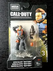 Mega Construx Call Of Duty Specialist Erin "Battery" Baker Series 3 Figure FVF97