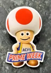 Prime Toad Amazon Peccy Employee Pin