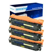 3Pack CF382A Yellow Toner fit for HP Color LaserJet Pro MFP M476nw M476dn M476dw
