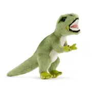 T-Rex Dinosaur Green 6.5 inch Polyester Plush Fabric Stuffed Beanbag Toy