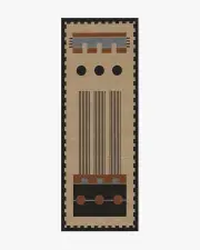 75' x 215' | Machine Washable Runner Rug | Kid & Pet Friendly | Indoor Rug | Kasi Black & Tan Flatwoven Rug by Architectural Digest | Ruggable