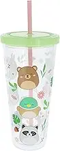 Squishmallows Cottage Collection Beaker & Straw 600 ml Capacity