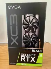 NEW Sealed EVGA GeForce RTX 3070 XC3 BLACK GAMING 8GB GDDR 6 (08G-P5-3751-KL)