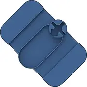 Armchair Tray, Silicone Couch Arm Tray Table, Space-Saving Removable Snack Tray for Living Room Use by Women Men Indoor