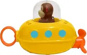 Skip Hop Pull & Go Monkey Submarine: Baby Bath Toy, Marshall Monkey Zoo Character