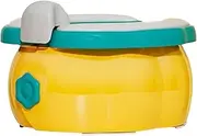 Foldable Potty, Children's Toilet Seat, Kids Cute Pumpkin Shape, Lightweight Potty Seat, Portable, Foldable Training Commode for Ages 2-6, Nonslip Camping Baby Items for Car