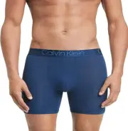 Calvin Klein Men's Ultra Soft Stretch Modal Boxer Briefs, Blue Shadow, S