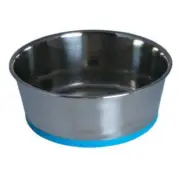 Rogz Slurp Stainless Steel Bowl Blue Sml