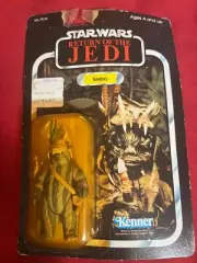 1983 TEEBO KENNER EWOK STAR WARS RETURN OF THE JEDI SEALED ON CARD RARE G5