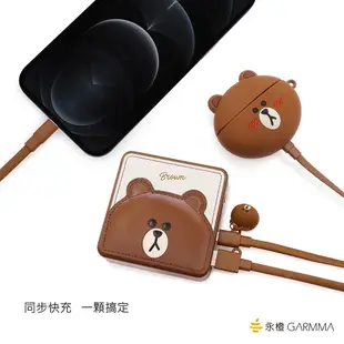 GARMMA LINE FRIENDS PD快充行動電源 經典熊大【魔力電玩】