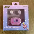 Kirby's Dream Land Wireless earphones Pink Bluetooth Gourmandise Japan 2024 New