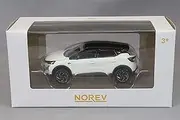 Renault Captur Esprit Alpine 2024 Mother of Pearl White and Black 1:64